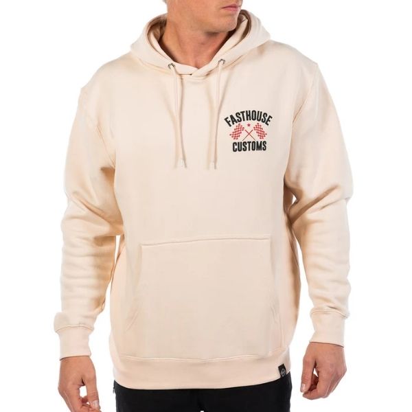 Fasthouse - 68 Trick Hooded Pullover casual hoodie in Sand product view sku 3213820304
