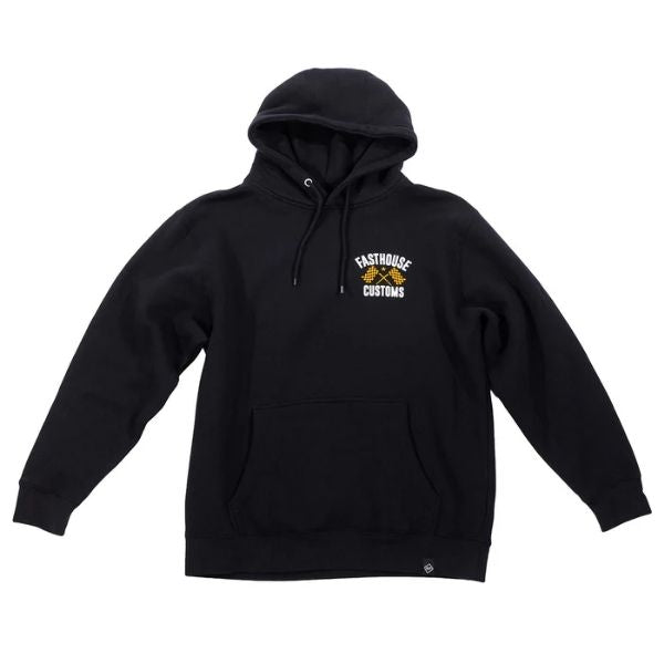 Fasthouse - 68 Trick Hooded Pullover casual hoodie in Black alternate product view 9 sku 3213820304