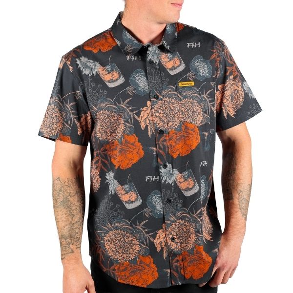 Fasthouse - Scene Button Up Shirt casual t-shirt in Black product view sku 3415220504