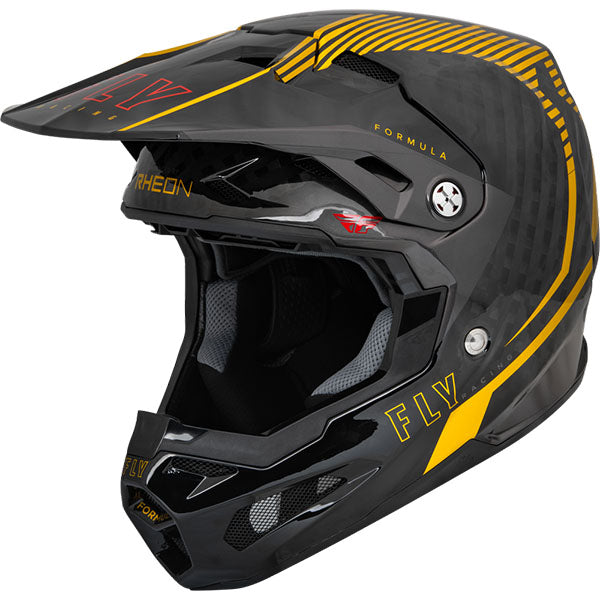 studio product photo of product in Gold / Black for dirt bike, motocross, off road. SKU 73-444M.