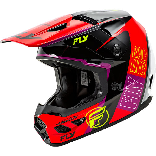 studio product photo of product in Blue/Black/White for dirt bike, motocross, off road. SKU 73-866XS.