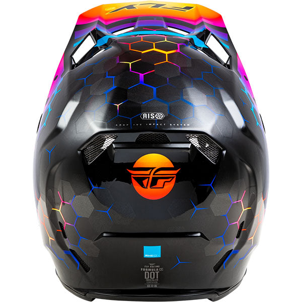 studio product photo of product in Black/Blue/Red for dirt bike, motocross, off road. SKU 73-433XS.