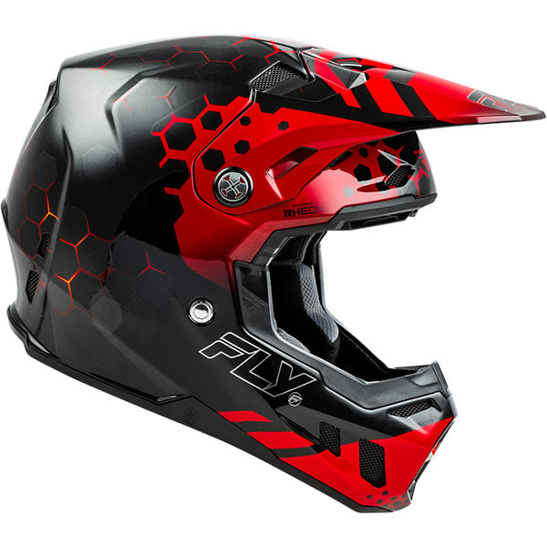 studio product photo of product in Black/Sunset for dirt bike, motocross, off road. SKU 73-433L.