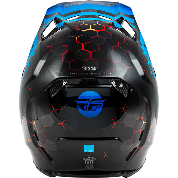 studio product photo of product in Black/Sunset for dirt bike, motocross, off road. SKU 73-433M.