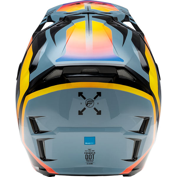 studio product photo of product in Red/Black/Blue for dirt bike, motocross, off road. SKU 73-003XS.