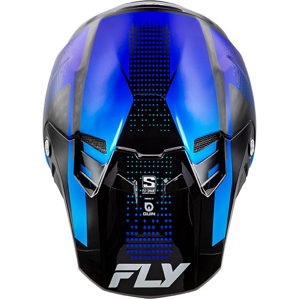 studio product photo of product in Black Carbon/Grey/Hi-Vis for dirt bike, motocross, off road. SKU 73-446XS.
