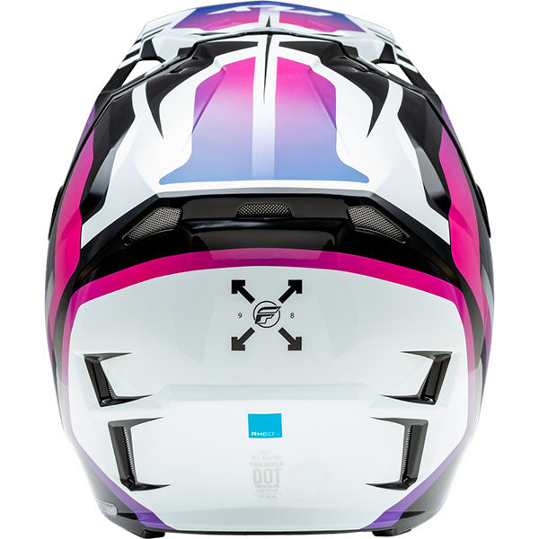 studio product photo of product in Red/Black/Blue for dirt bike, motocross, off road. SKU 73-003L.