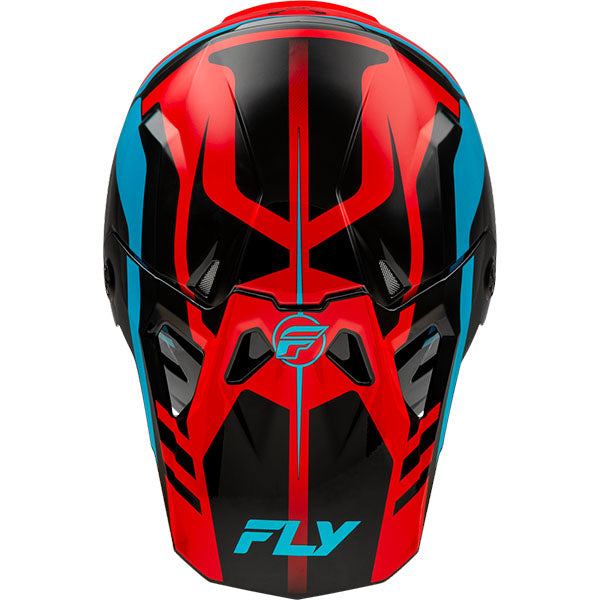 studio product photo of product in Grey/Black/Electric Fade for dirt bike, motocross, off road. SKU 73-003M.