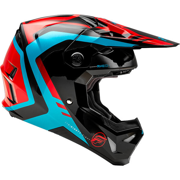 studio product photo of product in Matte Grey/Black for dirt bike, motocross, off road. SKU 73-003M.