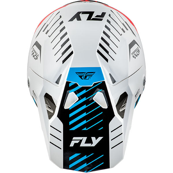 studio product photo of product in Grey/Red/Black for dirt bike, motocross, off road. SKU 73-005L.