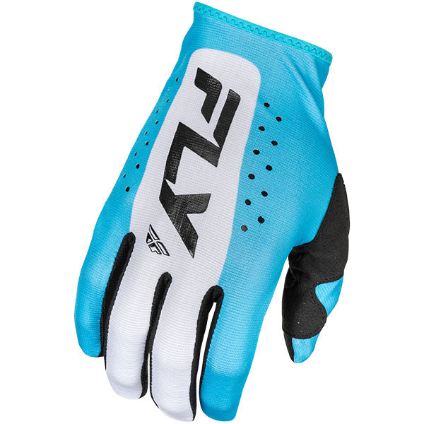 Product image of Fly Racing BTO Sports 0053 378 712 0 Gloves Lite 25 motocross gloves showing fit, construction, and colorway | Available at BTO Sports
