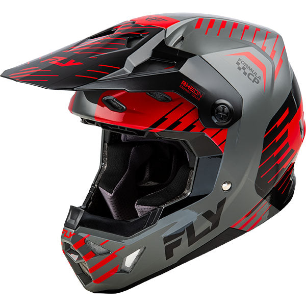 studio product photo of product in White/Red/Cyan for dirt bike, motocross, off road. SKU 73-005S.