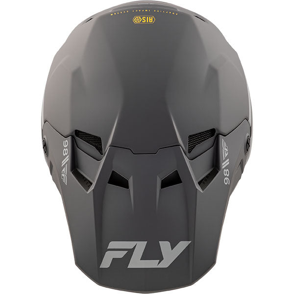 studio product photo of product in Matte Black/Grey for dirt bike, motocross, off road. SKU 73-434S.