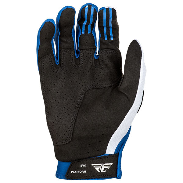 Product image of Fly Racing BTO Sports 0079 378 113 1 Gloves EVO 25 motocross gloves showing fit, construction, and colorway | Available at BTO Sports
