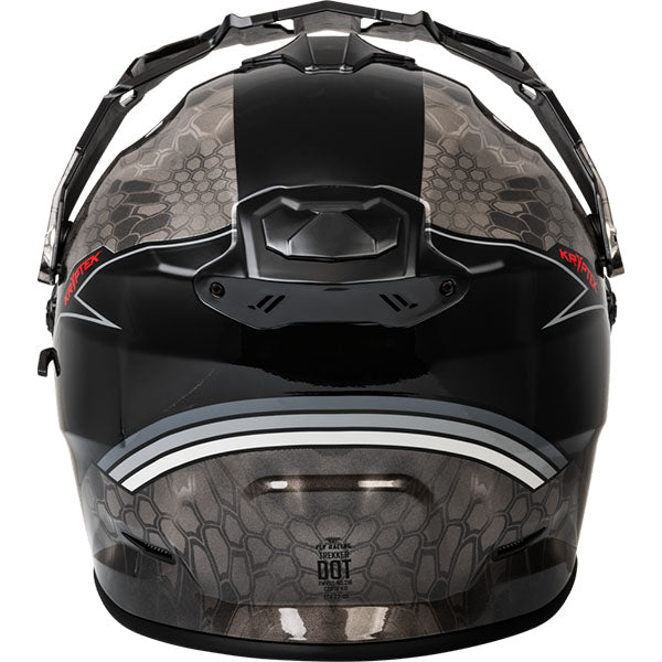 studio product photo of product in Red/Black for dirt bike, motocross, off road. SKU 73-702XS.
