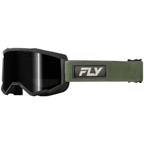 Studio view of fly-racing-focus-sand-goggle, on a white studio background | Available at BTO Sports.