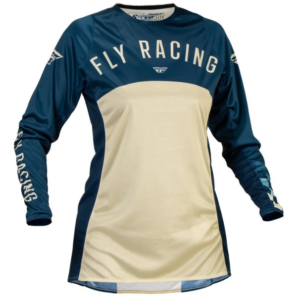 377-622 Navy/Ivory Fly Racing - Lite Jersey (Womens) front product view