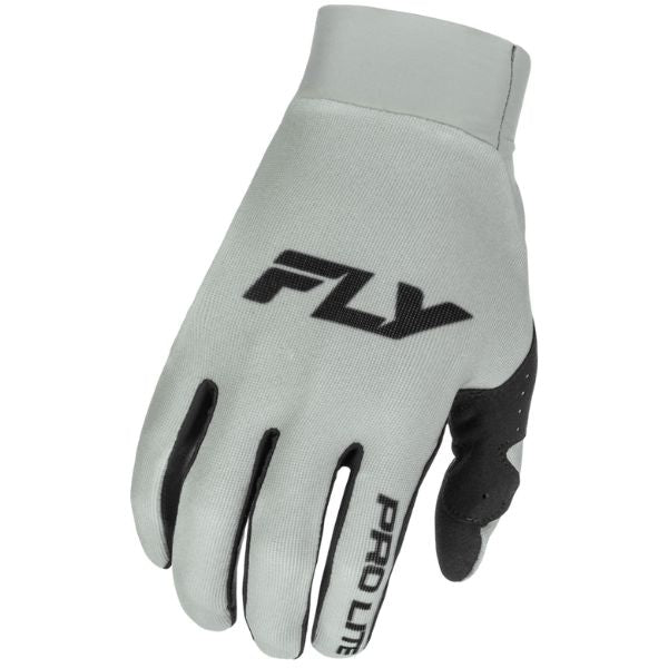 Fly Racing Pro Lite DBK Gloves side view Colors: Black/Wht/Red Sizes: XS to 3X SKU:379-048 | Available at BTO Sports.