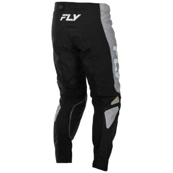 Fly Racing Kinetic Pants rear view Colors: Black/Grey SKU:379-430 | Available at BTO Sports.