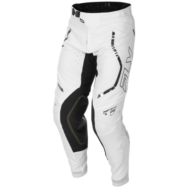 Studio photo on a white background of Fly Racing - Evolution DST LE Flash Pants; showing overall shape and visible design details; SKU 379-135