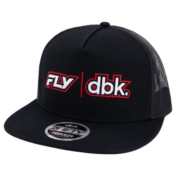 Fly Racing - DBK Hat riding gear in Black alternate product view 3 sku 325-00081