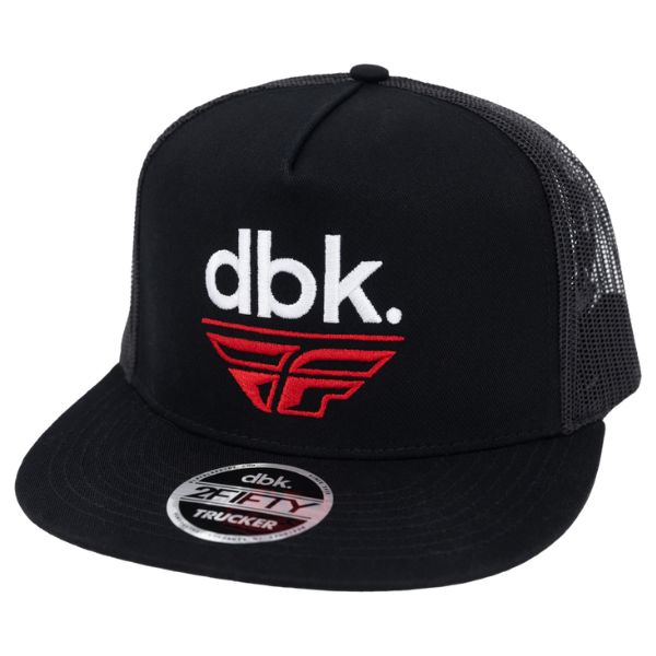 Fly Racing - DBK Elephant Hat riding gear in Black alternate product view 3 sku 325-00082