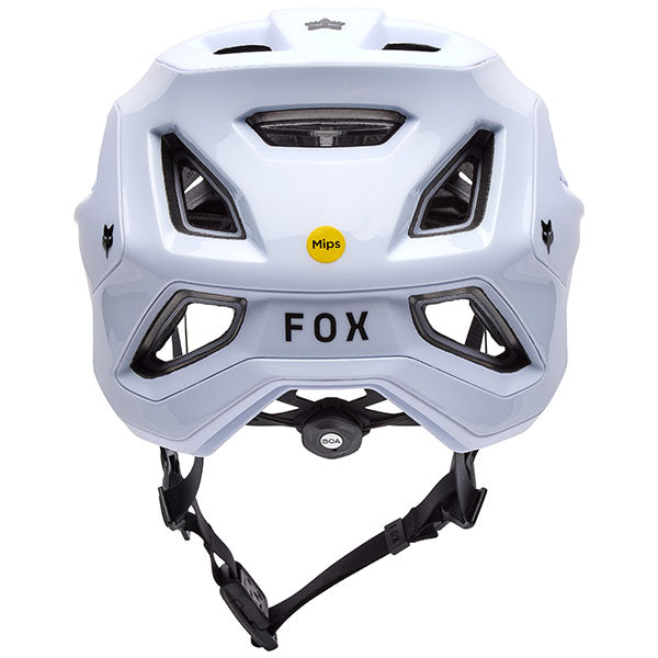 Product image of Fox Racing - Speedframe RS Matte White Helmet (MTB) SKU:35962-067-S | Sizes: SM, MD, LG | Designed for Mountain Bike, BMX and E-Bike riders | Available at BTO Sports
