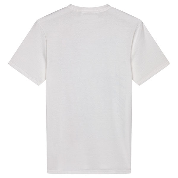 Crisp studio image on a white background of Fox Racing Elevated Premium Tee; showing tee fit, printed graphics, and crew neckline; SKU 33432-001-S