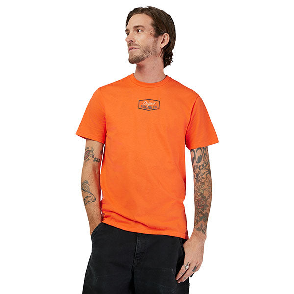 High-resolution studio image of Fox Racing Original Premium Tee; showing tee fit, printed graphics, and crew neckline; SKU 33832-472-S; Sizes: S-2XL
