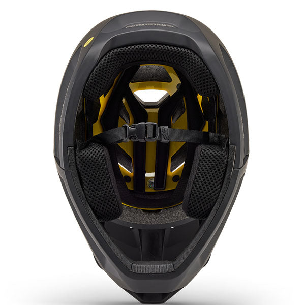 Product image of Fox Racing - Proframe Matte Black Helmet (MTB) SKU:33842-255-L | Sizes: SM, MD, LG | Designed for Mountain Bike, BMX and E-Bike riders | Available at BTO Sports