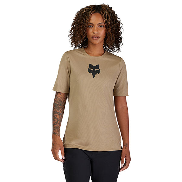 Product image of Fox Racing - Ranger Fox Head Jersey (MTB) (Womens) SKU:33440-237-M | Sizes: SM–XL | Designed for Mountain Bike, BMX and E-Bike riders | Available at BTO Sports