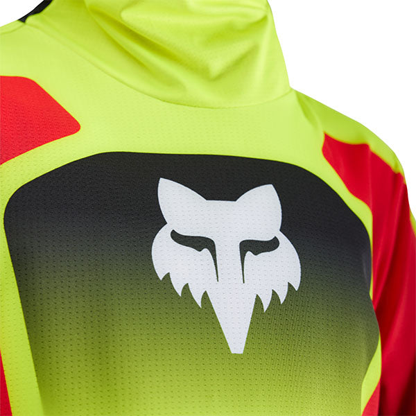 Sleeve close-up of Youth Ranger Drive Jersey in Black (SKU: 33553-130), showing seamless transition to gloves