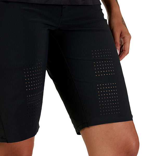 Product image of Fox Racing - Flexair Shorts (MTB) (Womens) SKU:33761-001-S | Sizes: SM–XL | Designed for Mountain Bike, BMX and E-Bike riders | Available at BTO Sports