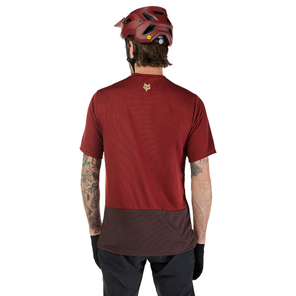 Product image of Fox Racing - Ranger Wordmark Jersey (MTB) SKU:33410-001-S | Sizes: SM–XL | Designed for Mountain Bike, BMX and E-Bike riders | Available at BTO Sports