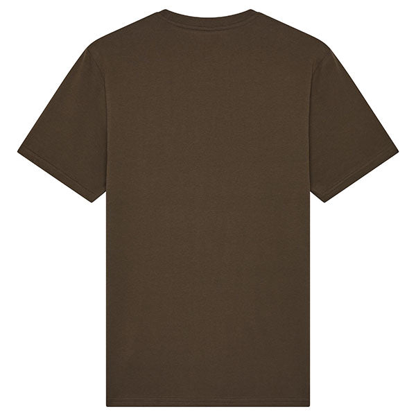 Studio photo on a white background of Fox Racing Pro Circuit Tee; showing tee fit, printed graphics, and crew neckline; SKU 33425-001-S; Sizes: S-2XL