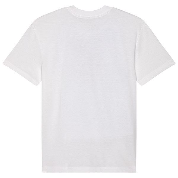 Clean studio shot of Fox Racing Elevated Tee (Womens); showing tee fit, printed graphics, and crew neckline; SKU 33597-001-XS; Colors: Black, White