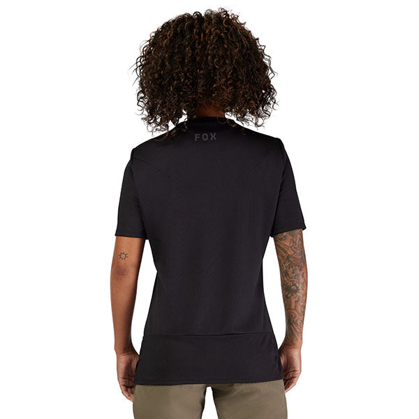 Product image of Fox Racing - Ranger Fox Head Jersey (MTB) (Womens) SKU:33440-001-M | Sizes: SM–XL | Designed for Mountain Bike, BMX and E-Bike riders | Available at BTO Sports