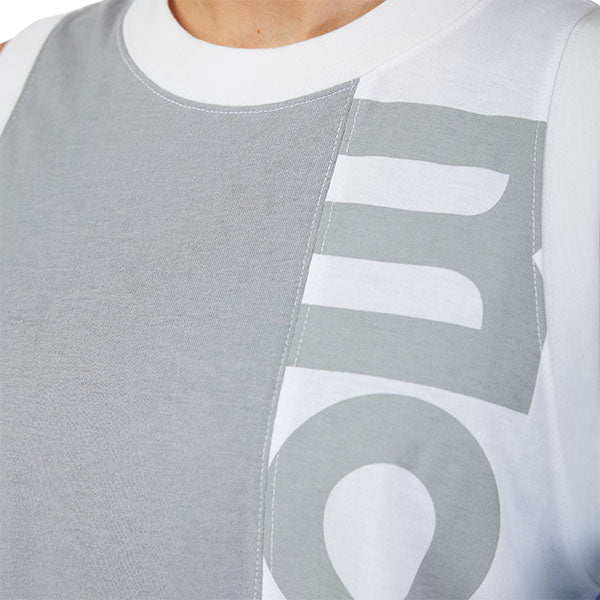 Crisp studio image on a white background of Fox Racing Moto-X Blocked Tank Top; showing sleeveless cut, hem shape, and printed or woven branding