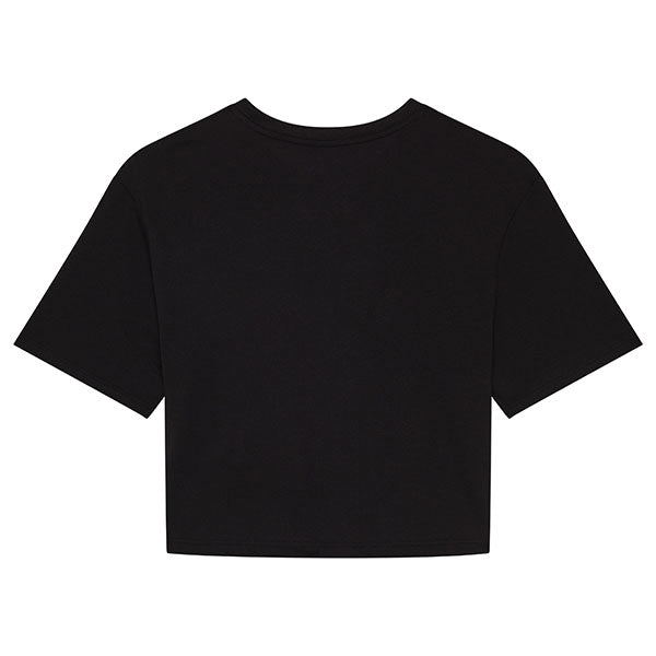 Clean studio shot of Fox Racing Forums Tech Tee (Womens); showing tee fit, printed graphics, and crew neckline; SKU 33594-001-XS; Sizes: XS-XL