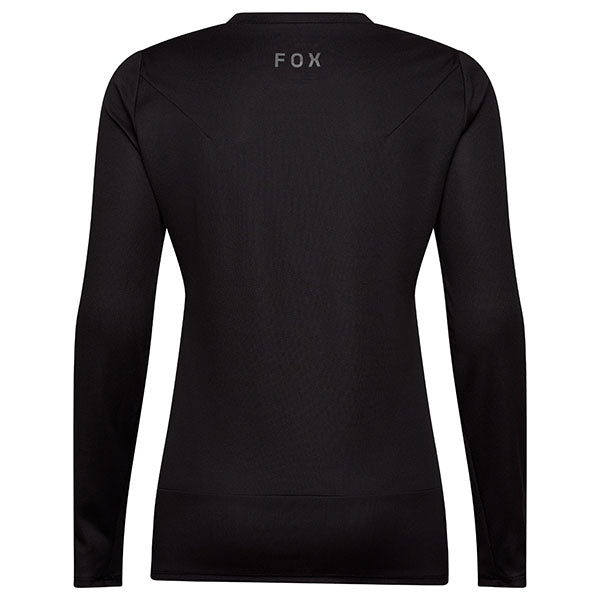 Product image of Fox Racing - Ranger Fox Head Long Sleeve Jersey (MTB) (Womens) SKU:33441-001-S | Sizes: SM–XL | Designed for Mountain Bike, BMX and E-Bike riders | Available at BTO Sports