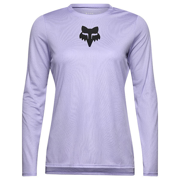Product image of Fox Racing - Ranger Fox Head Long Sleeve Jersey (MTB) (Womens) SKU:33441-282-M | Sizes: SM–XL | Designed for Mountain Bike, BMX and E-Bike riders | Available at BTO Sports
