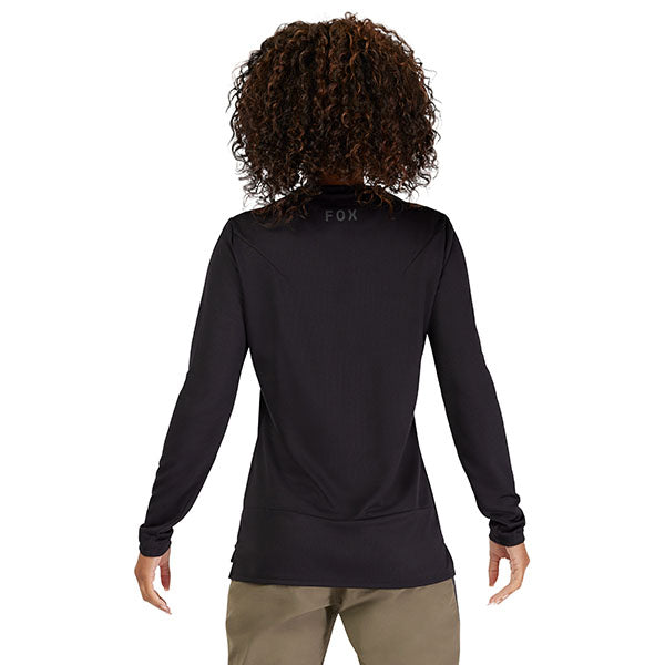 Product image of Fox Racing - Ranger Fox Head Long Sleeve Jersey (MTB) (Womens) SKU:33441-001-L | Sizes: SM–XL | Designed for Mountain Bike, BMX and E-Bike riders | Available at BTO Sports