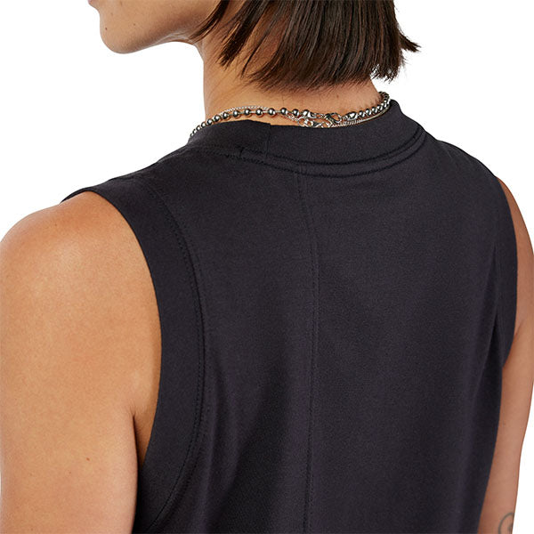 Professional studio photo of Fox Racing Moto-X Blocked Tank Top; showing sleeveless cut, hem shape, and printed or woven branding; SKU 33596-001-XS - alternate view