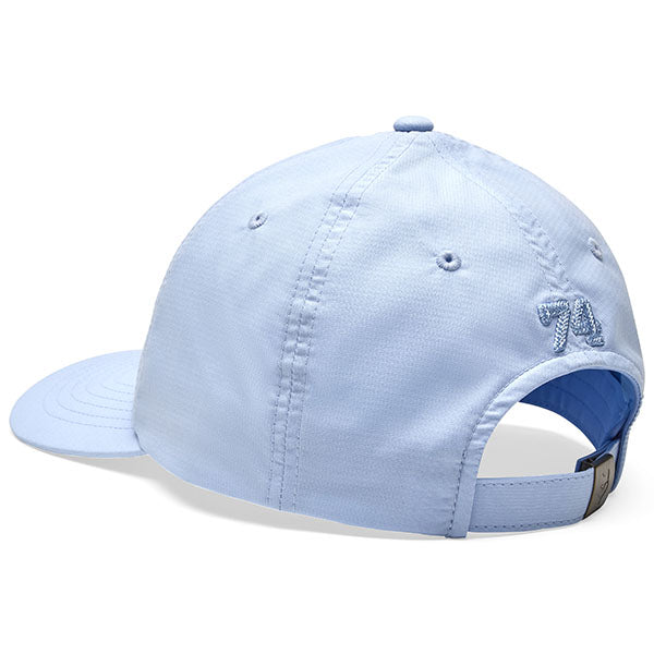 Angled front shot of Heather Graphite Fox Racing Hat, showing embroidered Moto-X branding and curved brim
