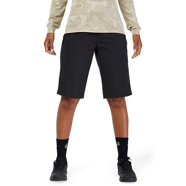 Product image of Fox Racing - Ranger Lined Shorts (MTB) (Womens) SKU:33460-001-2 | Sizes: 10–16 | Designed for Mountain Bike, BMX and E-Bike riders | Available at BTO Sports