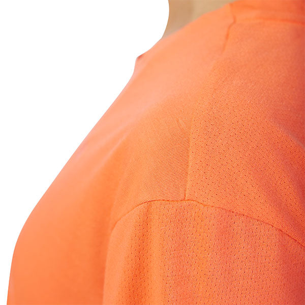 Crisp studio image on a white background of Fox Racing Forums Tech Tee (Womens); showing tee fit, printed graphics, and crew neckline; SKU 33594-001-XS