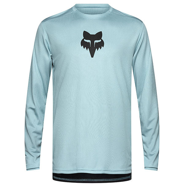 Product image of Fox Racing - Ranger Fox Head Long Sleeve Jersey (MTB) SKU:33412-402-M | Sizes: SM–XL | Designed for Mountain Bike, BMX and E-Bike riders | Available at BTO Sports