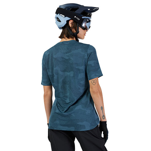 Product image of Fox Racing - Ranger TruDri Jersey (MTB) (Womens) SKU:33841-001-XL | Sizes: SM–XL | Designed for Mountain Bike, BMX and E-Bike riders | Available at BTO Sports