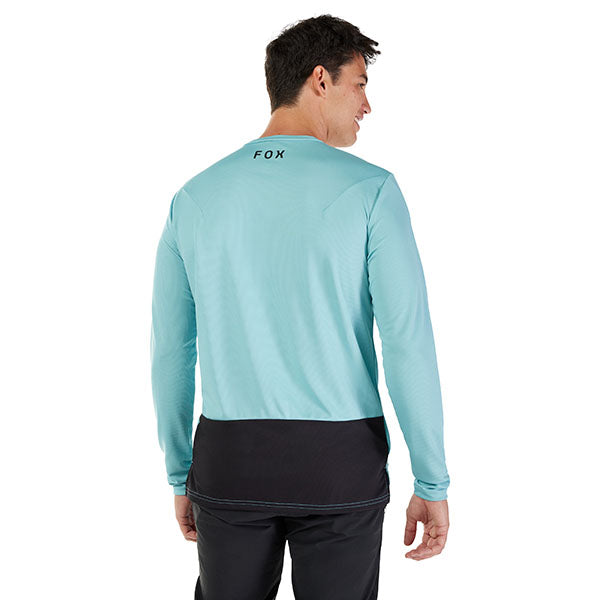 Product image of Fox Racing - Ranger Fox Head Long Sleeve Jersey (MTB) SKU:33412-402-2X | Sizes: SM–XL | Designed for Mountain Bike, BMX and E-Bike riders | Available at BTO Sports