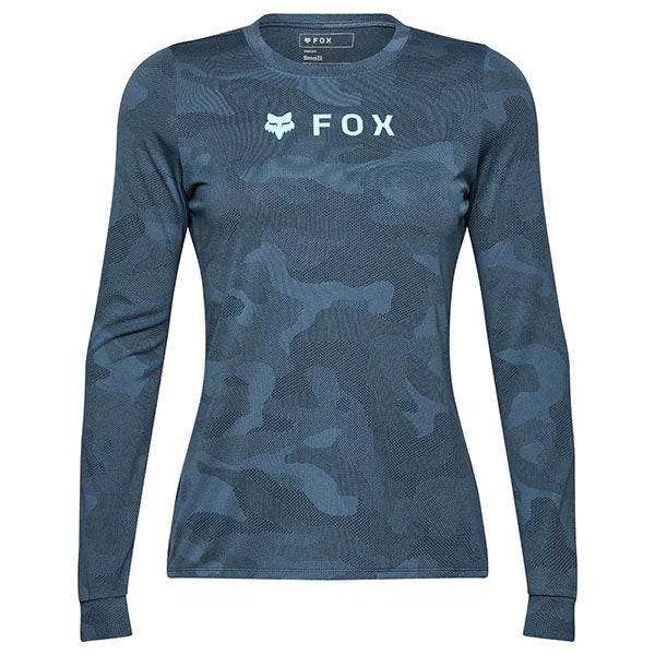 Product image of Fox Racing - Ranger TruDri Long Sleeve Jersey (MTB) (Womens) SKU:33840-001-XS | Sizes: SM–XL | Designed for Mountain Bike, BMX and E-Bike riders | Available at BTO Sports